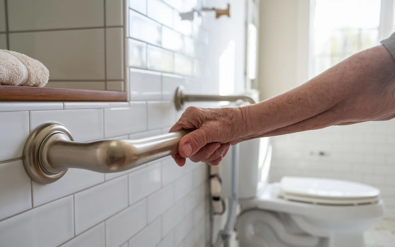 Dwa pomieszczenia w domu odpowiadają za 80% śmiertelnych upadków po 65. roku : czego brakuje
