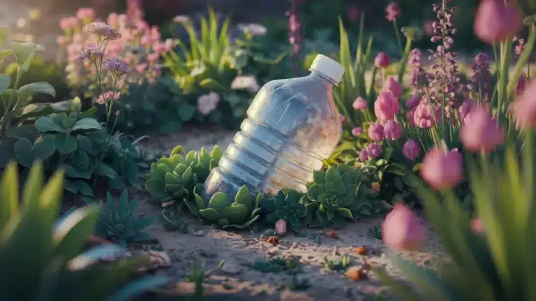 Plastikowa butelka w ogrodzie, wielki błąd : ten zapomniany detal robi różnicę co dzień