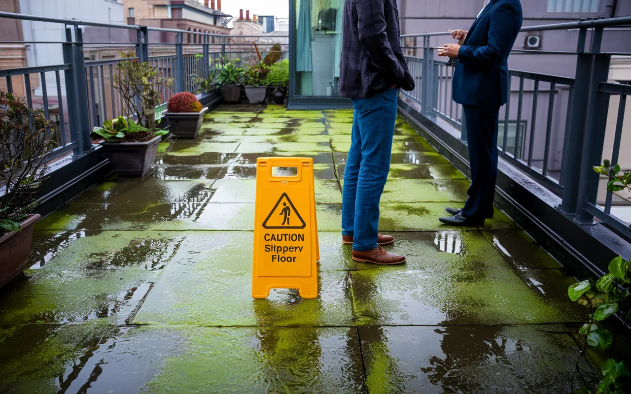 Śliska posadzka tarasu: ten popularny „zabieg” robi więcej szkód, niż myślisz